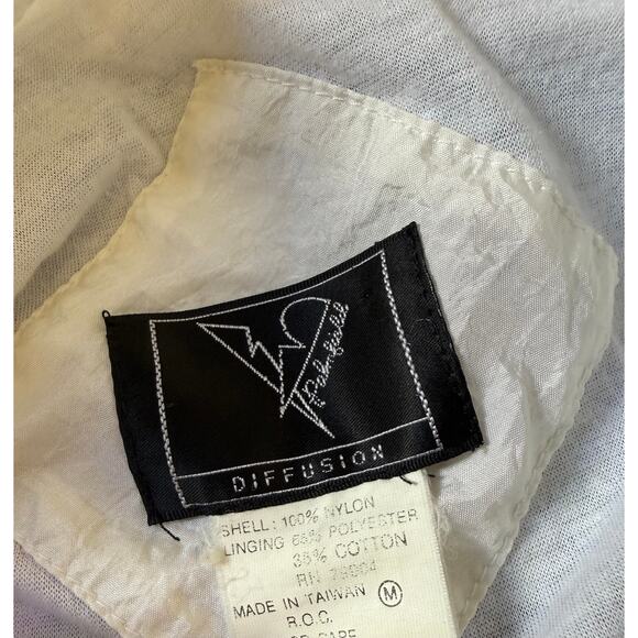 Vintage Womens' 80s/90s Floral Nylon Tracksuit Size M/L - Picture 3 of 11